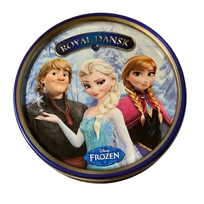 Disney Silver And Blue Tin